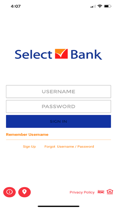 Select Bank screenshot 4