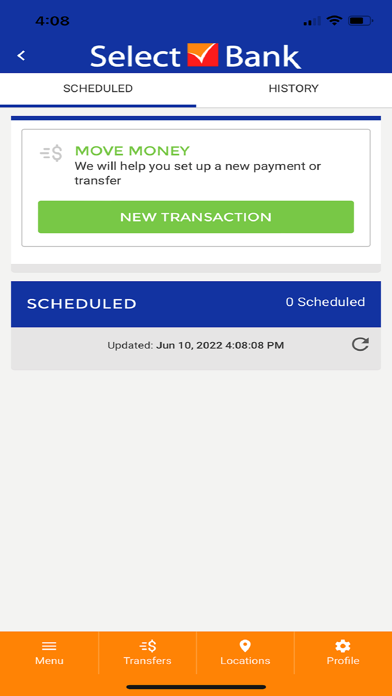 Select Bank screenshot 2