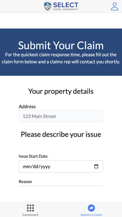 Select Home Warranty screenshot 3