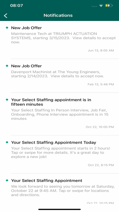 Select – Workforce Specialists screenshot 1