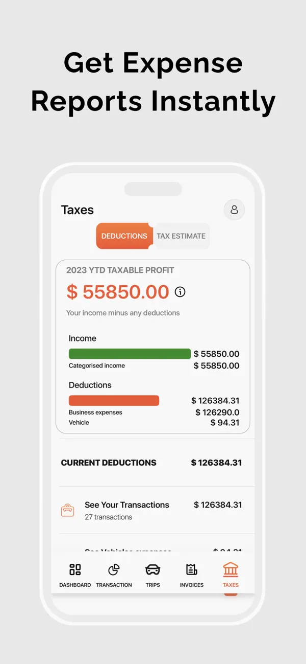 Self Employed - Accounting screenshot 1
