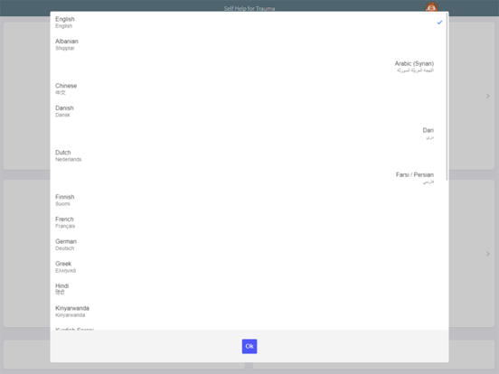 Self Help for Trauma screenshot 2