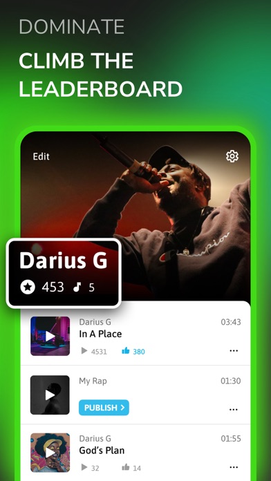 Self Rap - Fame Rapping Studio screenshot 2