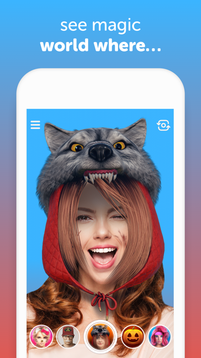 Selfish - Funny Face Masks screenshot 5