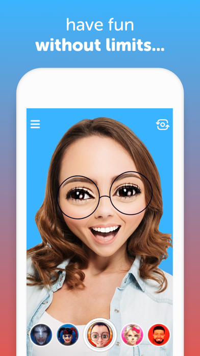 Selfish - Funny Face Masks screenshot 2