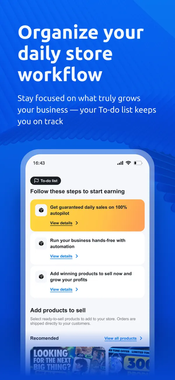 Sellvia: Manage Your Business screenshot 1