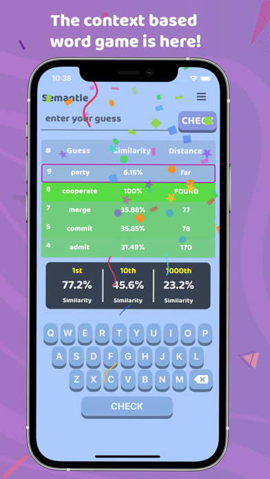 Semantle: Daily Word Game screenshot 5