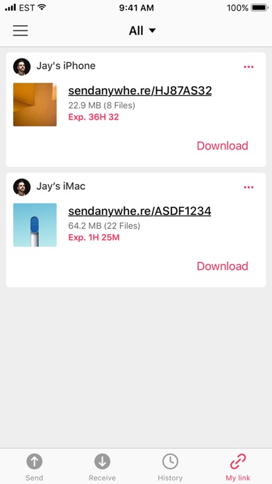 Send Anywhere - File Transfer screenshot 3