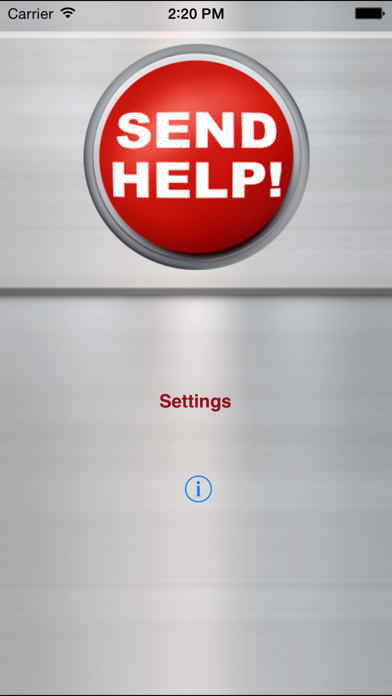 SEND HELP - SOS Panic Button screenshot 2