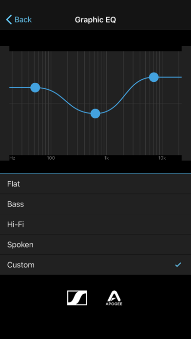 Sennheiser AMBEO® SmartHeadset screenshot 2