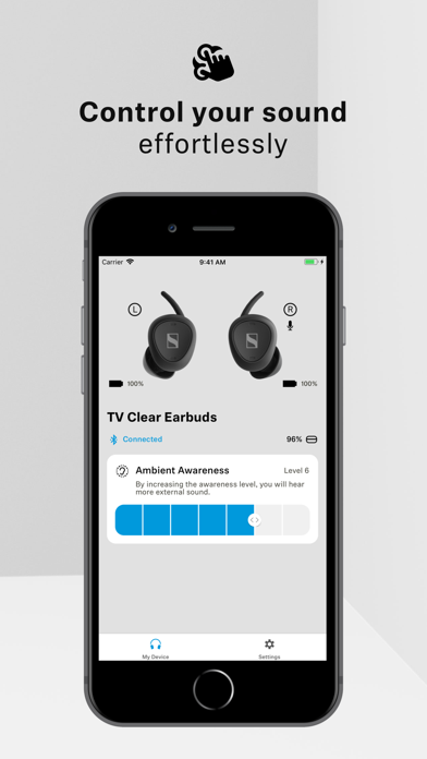 Sennheiser TV Clear App screenshot 7