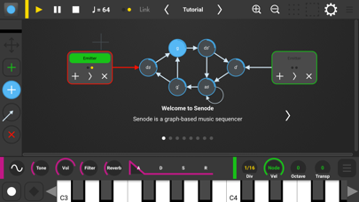 Senode - Graph Sequencer screenshot 3