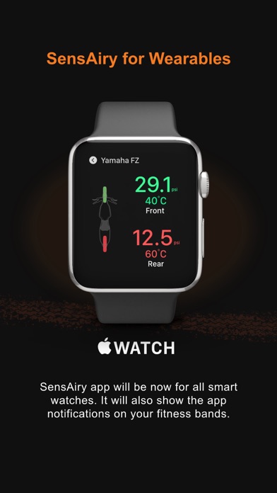 SensAiry - Bluetooth LE TPMS screenshot 1
