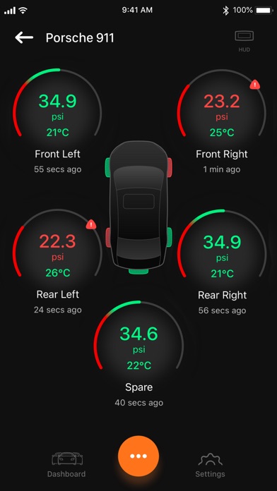 SensAiry - Bluetooth LE TPMS screenshot 4