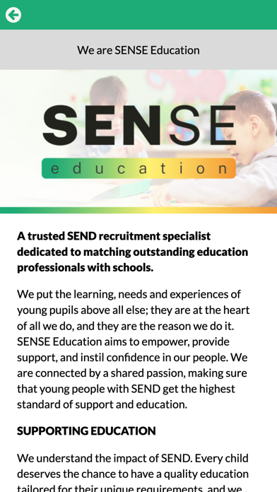 Sense Education screenshot 1