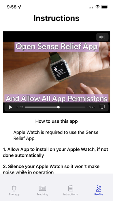 Sense Relief screenshot 2