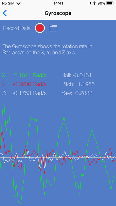 Sensor Play - Data Recorder screenshot 3