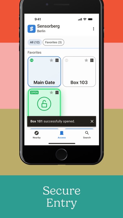Sensorberg One Access screenshot 3
