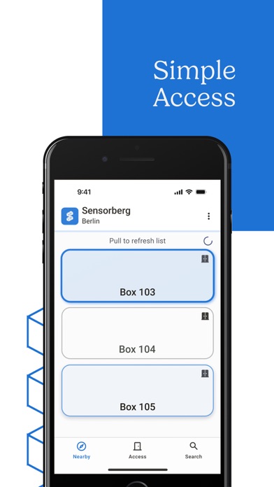 Sensorberg One Access screenshot 4