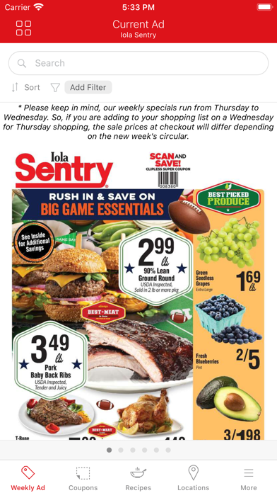 Sentry Food screenshot 3