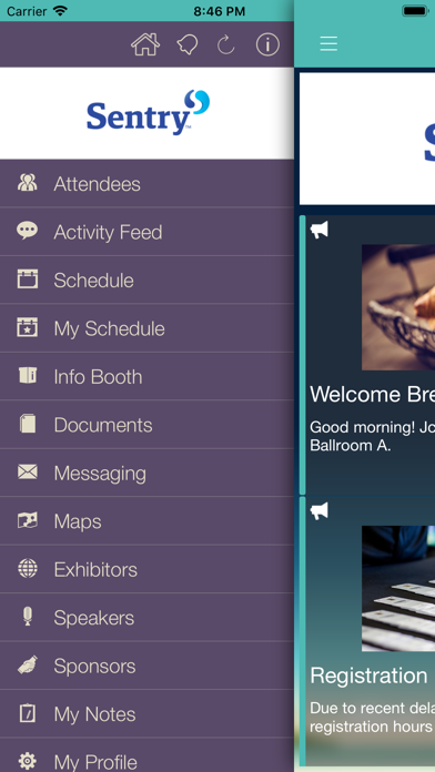 Sentry Insurance Event App screenshot 1