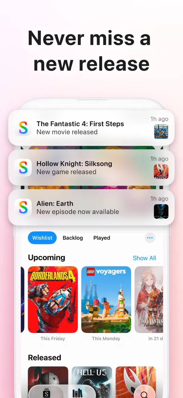 Sequel • Media Tracker screenshot 2