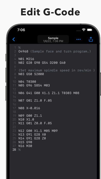 Sequence :: G-Code editor, CNC screenshot 5