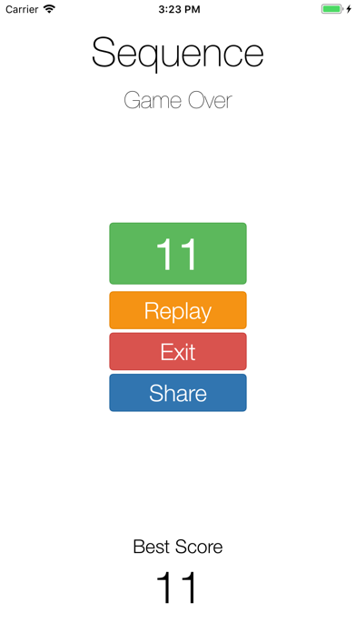 Sequence - Memory Challenge screenshot 1