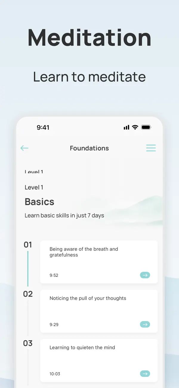 Serenity: Guided Meditation screenshot 6