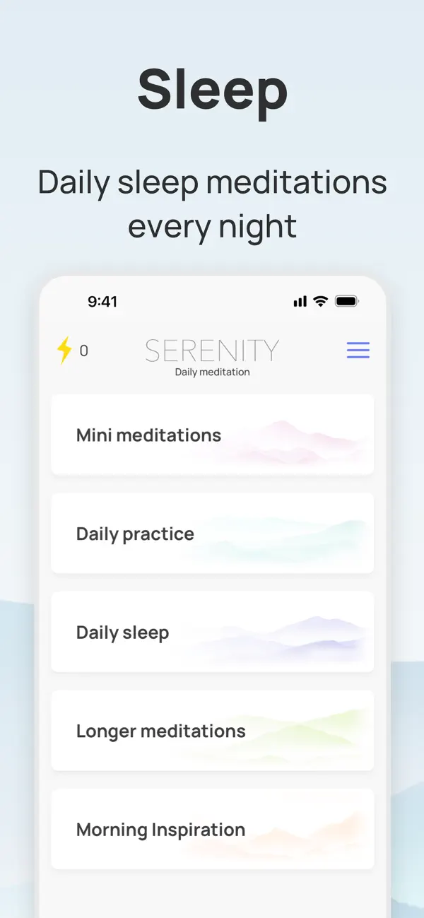 Serenity: Guided Meditation screenshot 4