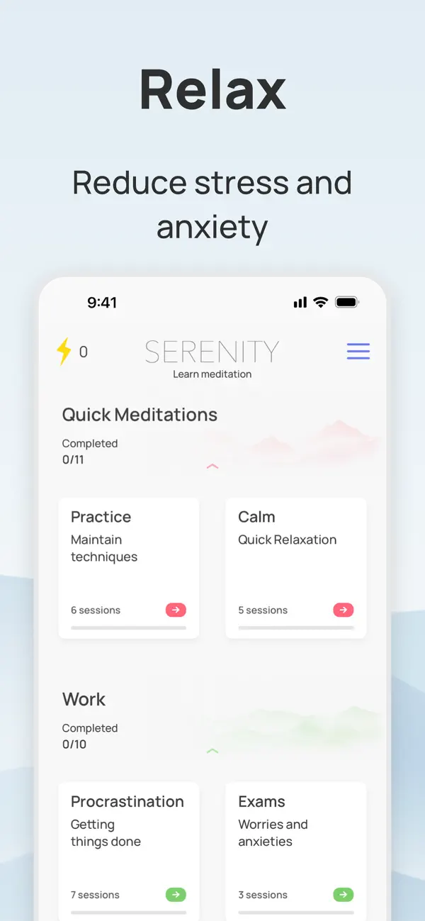 Serenity: Guided Meditation screenshot 3