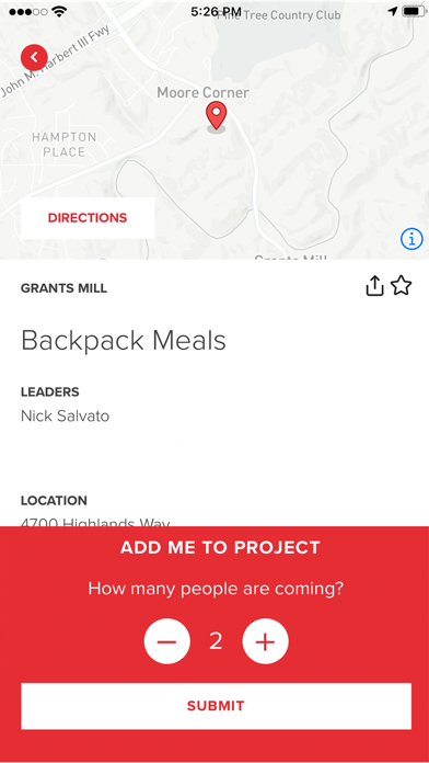 Serve Day screenshot 1