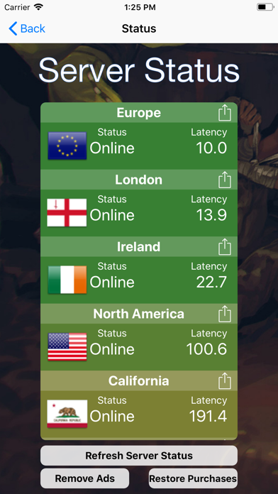 Server Status for PUBG Mobile screenshot 2