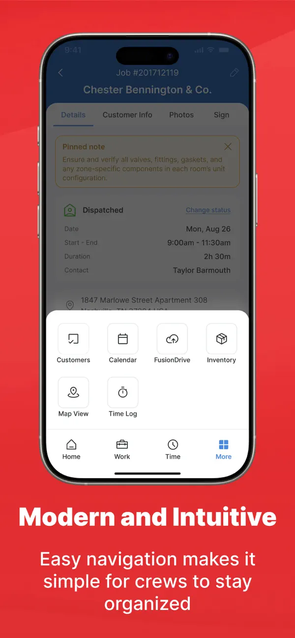 Service Fusion By EverPro screenshot 3