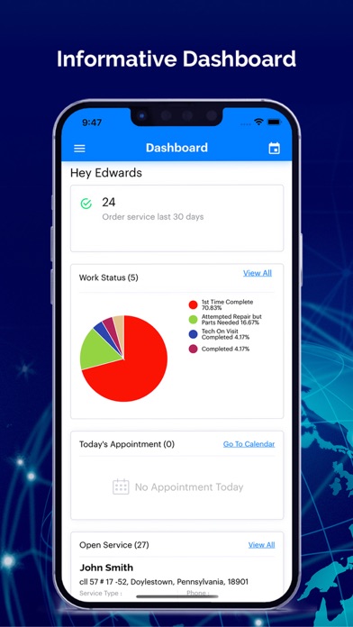 Service Hub CRM - Client screenshot 4