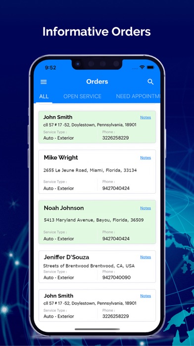 Service Hub CRM - Client screenshot 2