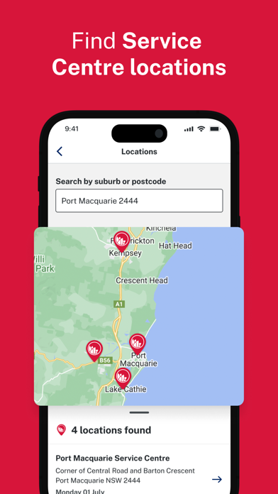 Service NSW screenshot 1