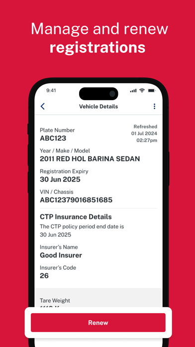 Service NSW screenshot 4