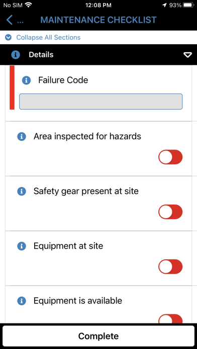 Service Pro Mobile 3 screenshot 1