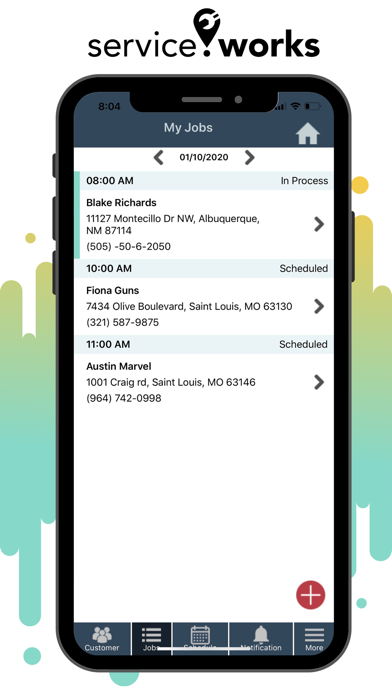 Service Works Pro screenshot 2