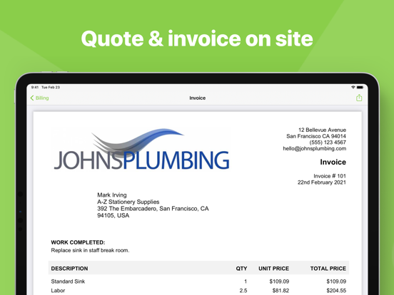 ServiceM8 - Field Service App screenshot 5