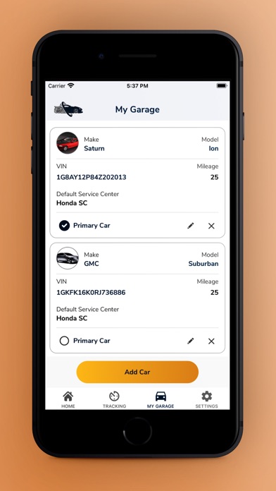 ServiceTrack screenshot 1