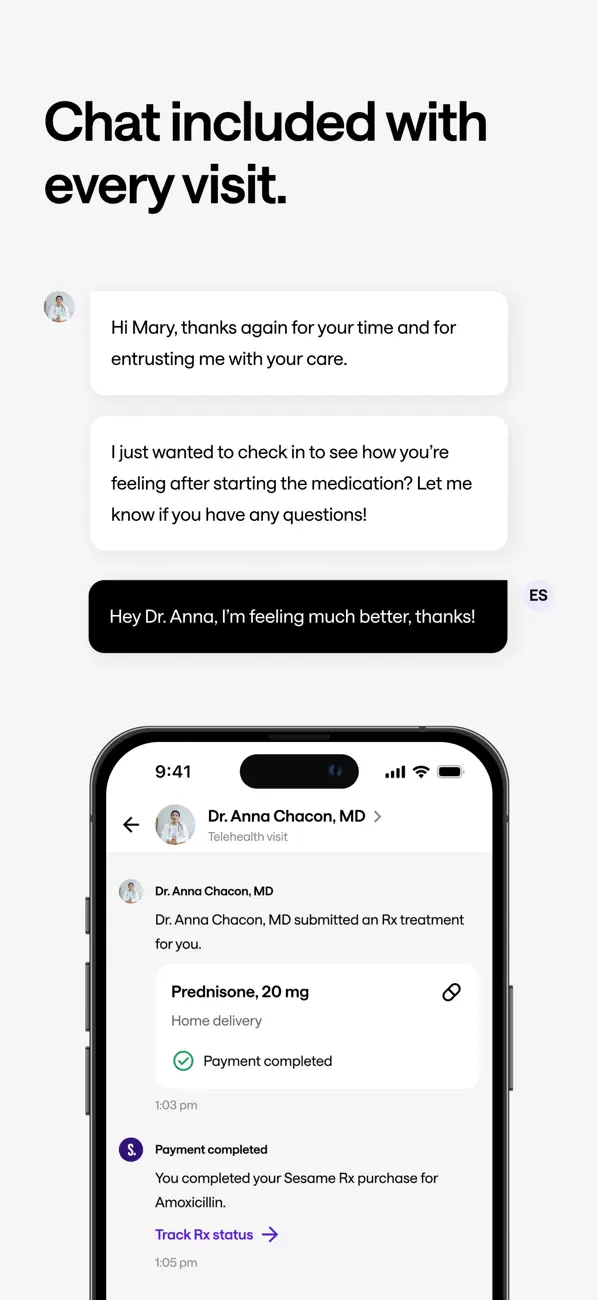 Sesame: Telehealth Care & More screenshot 2