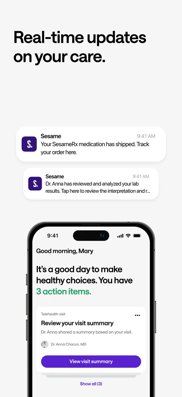 Sesame: Telehealth Care & More screenshot 4