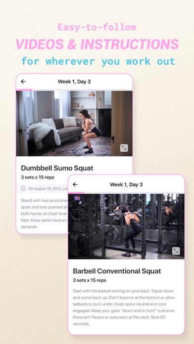 Sesh: Women Fitness & Workouts screenshot 7