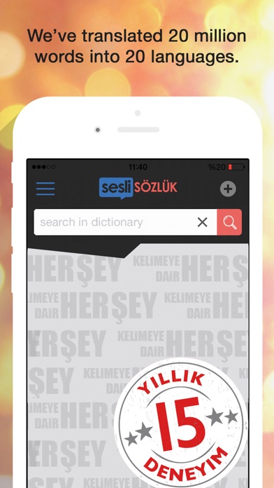 Sesli Sozluk Dictionary screenshot 5