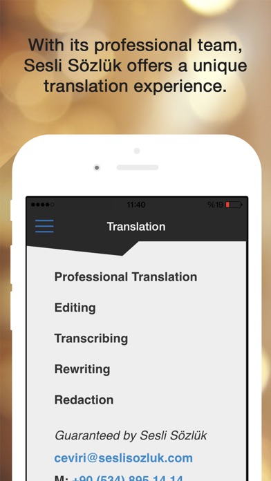 Sesli Sozluk Dictionary screenshot 3