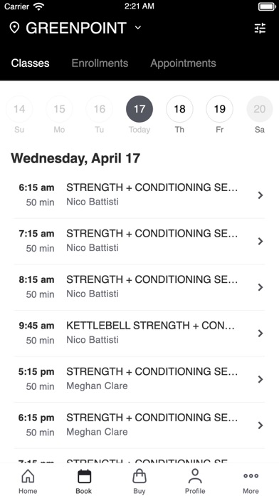 SESSION ATHLETIC screenshot 2