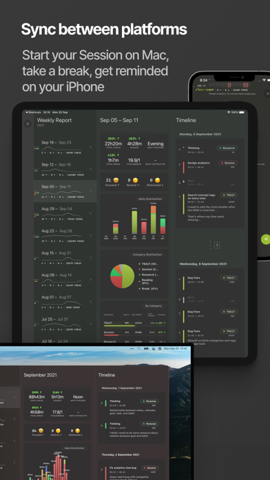 Session Pomodoro Focus Timer screenshot 1