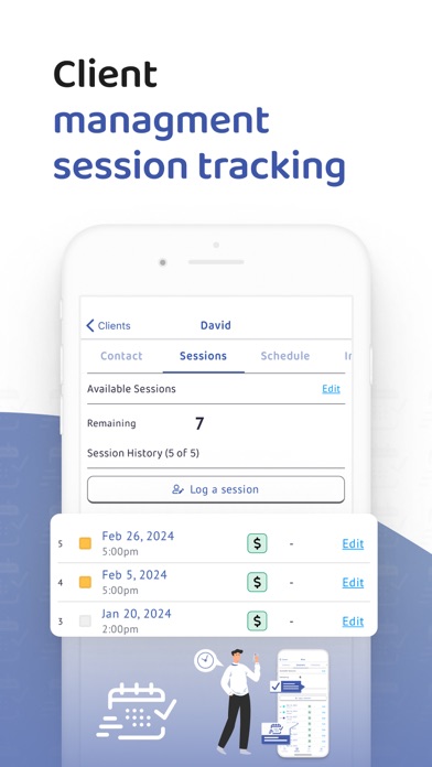 Session Tracker Client Manager screenshot 4